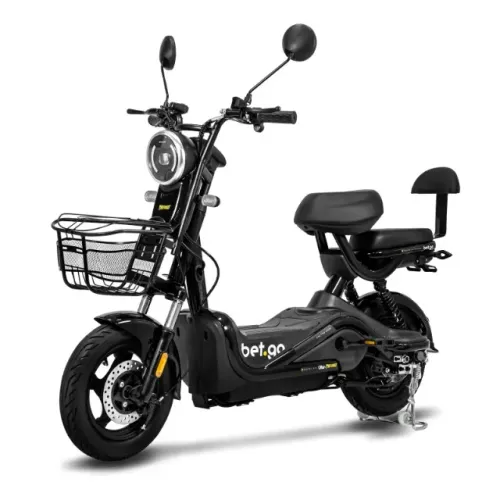 Scooter Elétrica Bet.Go 1000W Lítio 48V Two Dogs c/ Alarme e 2 Lugares - Zero Km