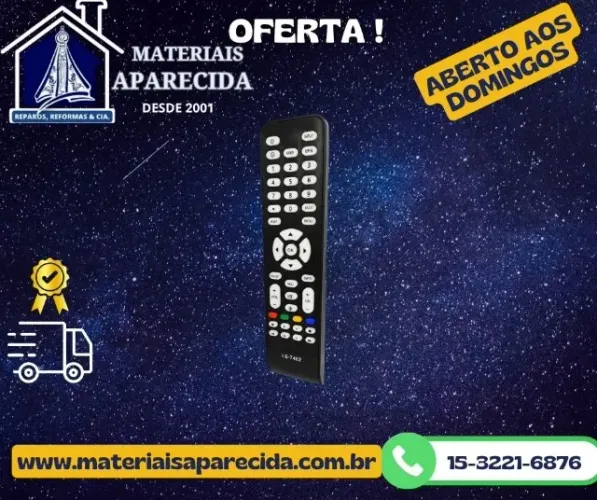 Controle Remoto para Tv AOC LCD LE-7462