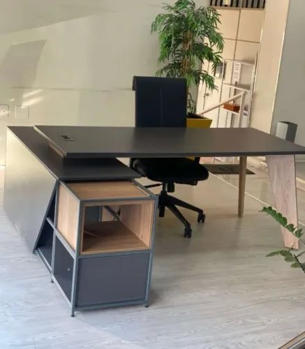 Conjunto de Mesa Gerência Para Escritório 