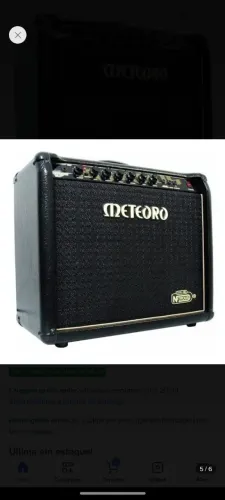Cubo guitarra Meteoro Nitrus GS100 - Oportunidade 