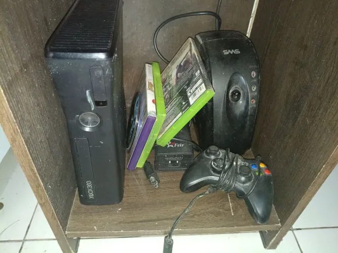 Xbox 360 com kinect bloqueado 