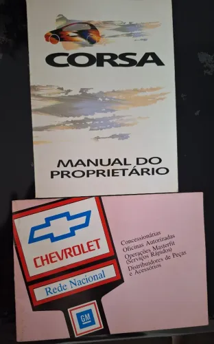 Manual do proprietário Chevrolet Corsa