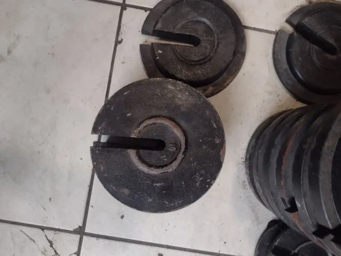 Anilhas de treino 10 o kilo