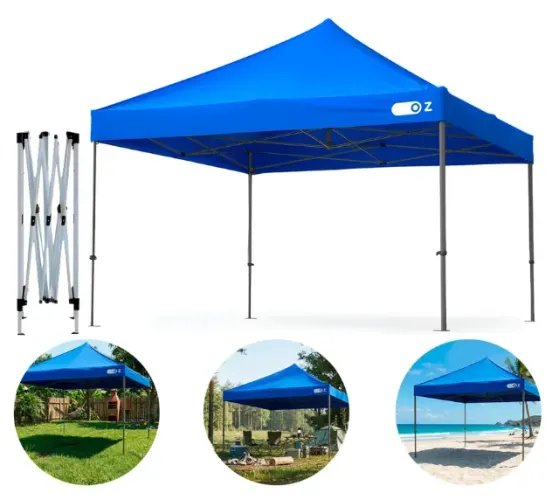Tenda Gazebo Sanfonada 3x3 Reforçada Praia Feira Articulada barraca nova lacrada