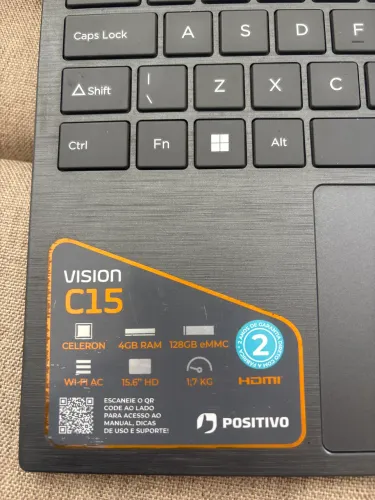 Notebook Positivo Vision C15