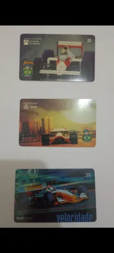 Cartão de telefone pra coleção