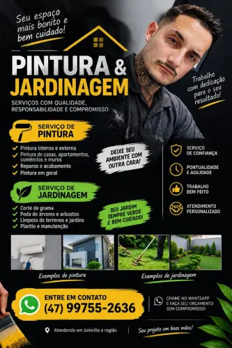 Reparos pinturas e jardinagem