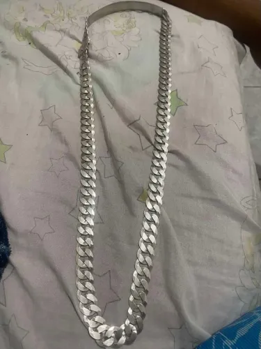 Corda de prata vender, 15,5mm 95cm 