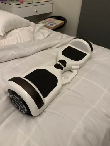 Hoverboard Skate Elétrico Branco - Funcionando Perfeitamente