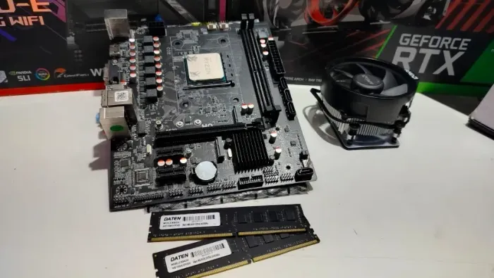 Kit Ryzen 5 5600gt + a520 HQ + 16 gb ram drr4