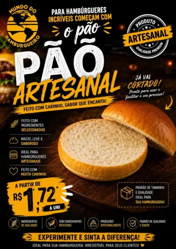 Paes artesanais 