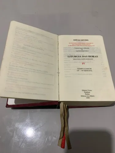 Liturgia das horas 4 Tempo Comum - 18 a 34 semana