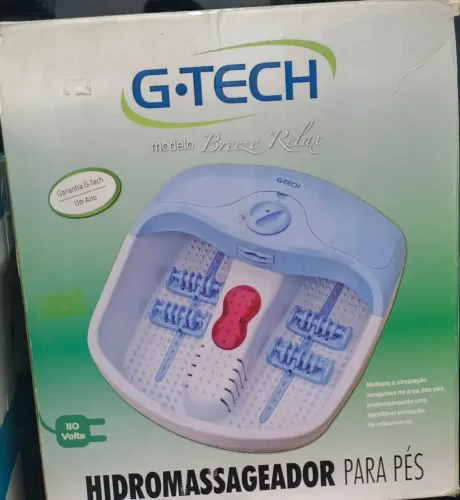Hidromassageador para os pés G-Tech