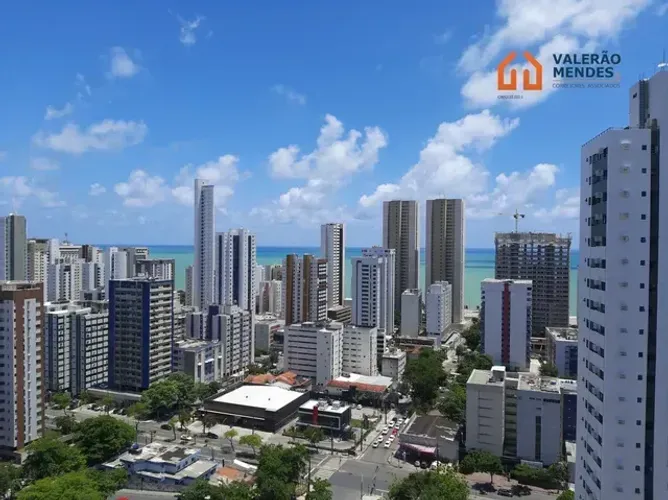 Praia de Gameleira (AE) | Studio de 26m | C/ Vista Mar muito bem localizado em Boa Viagem!