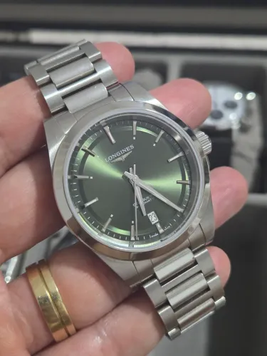 Relógio longines Conquest 38mm(verde)