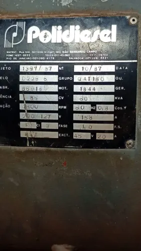 Gerador 60 kva