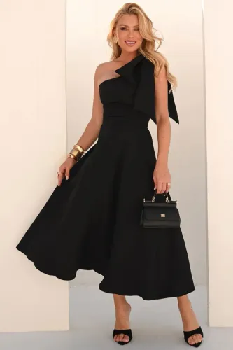 Vestido Midi Preto