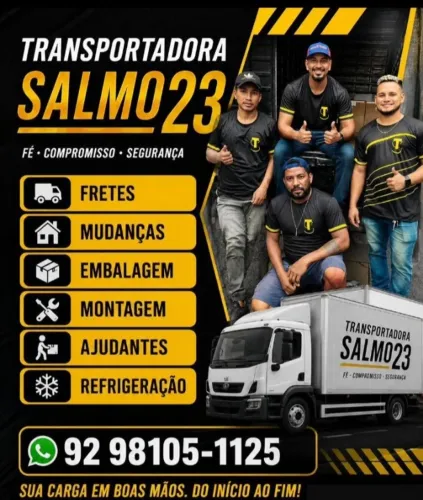 Frete Bau caminhão embalada na promoção