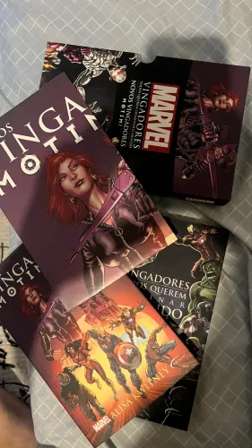 Box de livros Vingadores