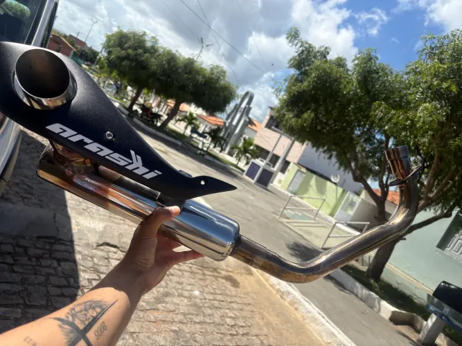 ESCAPAMENTO ARASHI ESPORTIVO CB TWISTER 300f