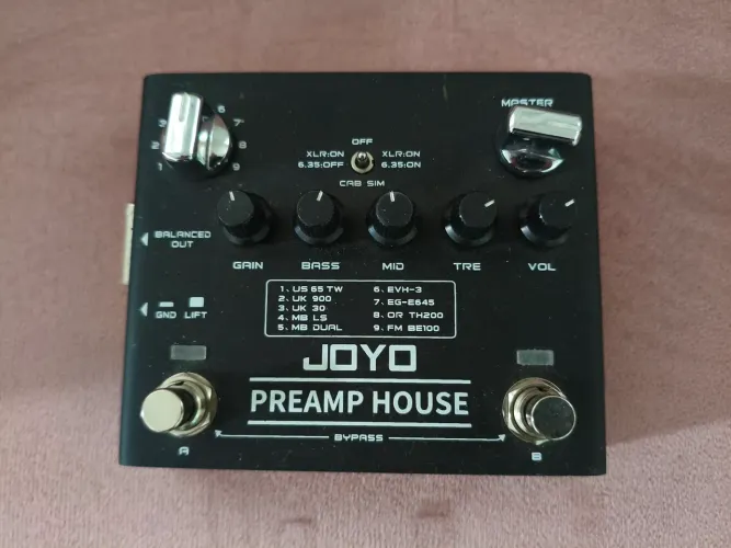 Pedal pré amp Joyo 