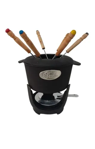 Raro Aparelho de Fondue Italiano, Anos 90, nunca usado", na caixa original