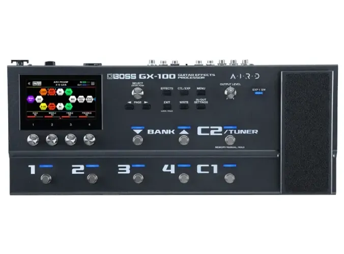 Boss GX-100 Processador multiefeitos para guitarra e baixo