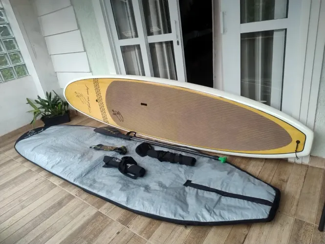 Prancha de Surf Bamboo Technology