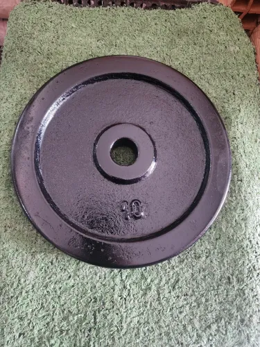 Anilhas de musculação para academia