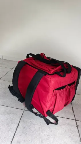 Bag de motoboy com isopor