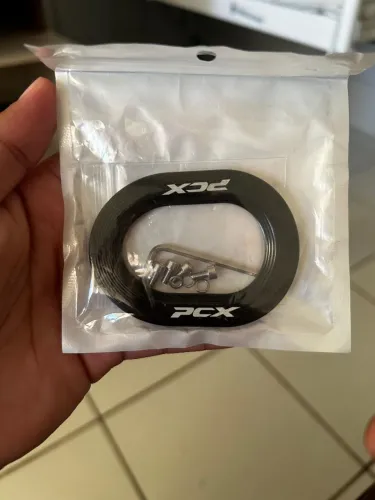 Acessório para Honda PCX 160 : Protetor de Escape CNC para motocicleta