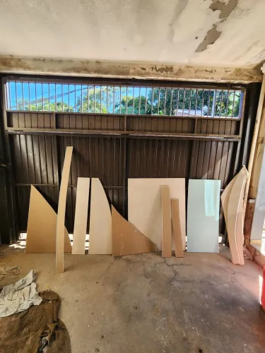 Doação placas de gesso