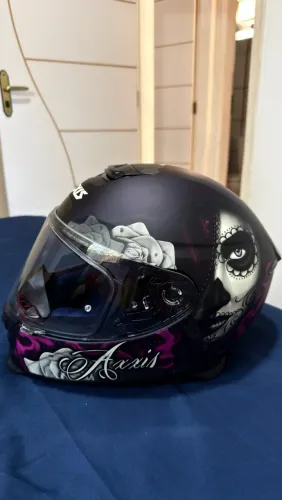 VENDO CAPACETE AXXIS FEMININO ? IMPECÁVEL! ?