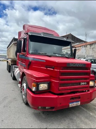 Scania 113 h 1998 6x2  motor novo  6 marchas conjunto 