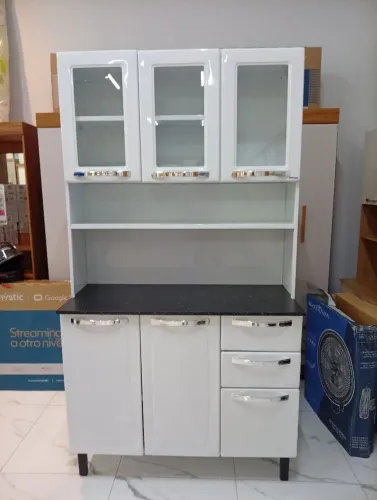 armário de cozinha aço