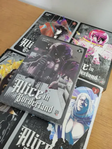 Coleção Alice in Borderland 1 ao 4 + 6