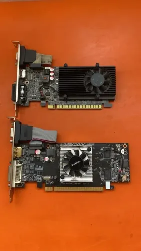 lote com 2 placas de video pciex gt210 1gb com hdmi !