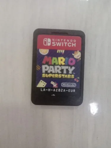 Mario party Superstars Nintendo Switch mídia física (apenas cartucho, sem Caixa) usado