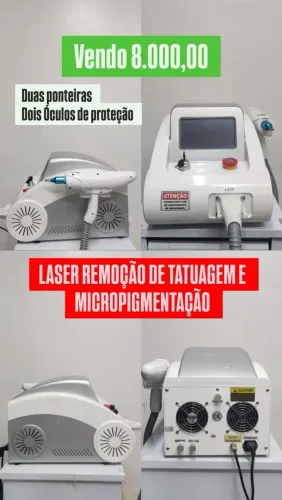 Laser para remoção de micropigmentação de sobrancelhas e tatuagens
