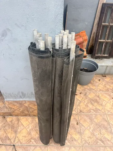 Tela de proteção para piscina e jardins 