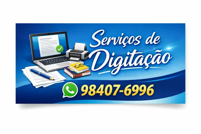 Digitação de trabalhos