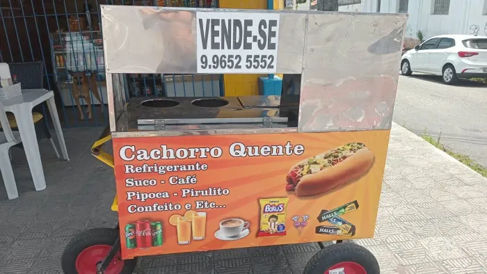carrinho de cachorro quente (valor negociável)