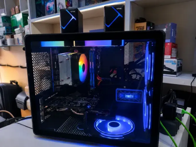 PC GAMER entrada /16GB RAM SSD nvme 256 /xeon V3 i7 4790 rx 560 4gb