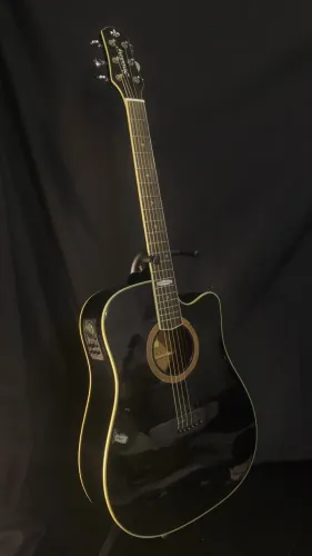 VIOLÃO STRINBERG SD20C PRETO - REGULADO