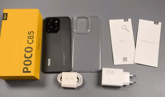 XIAOMI POCO C85 256GB/8GB RAM - APARELHO CELULAR NOVO