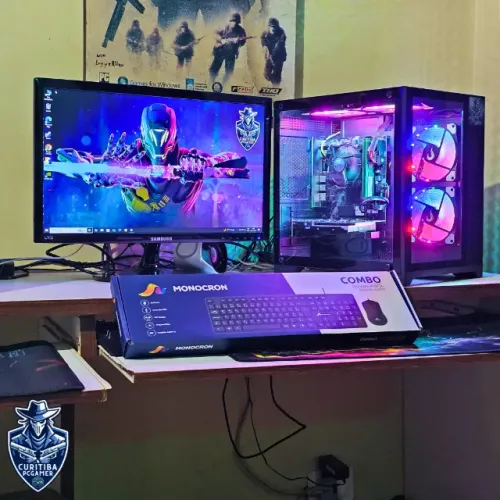 PC Gamer Completo Intel i7-3770 16Gb Nvme GTX750 4GB (PC 12)
