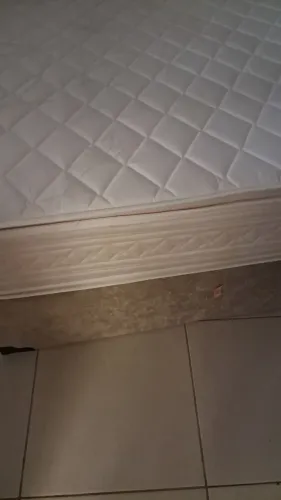 Ótimo COLCHÃO ORTOPÉDICO CASAL COM BOX