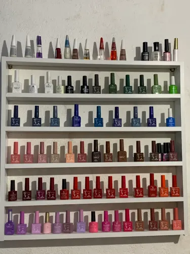Mostruário de esmalte e 40 esmalte em gel 