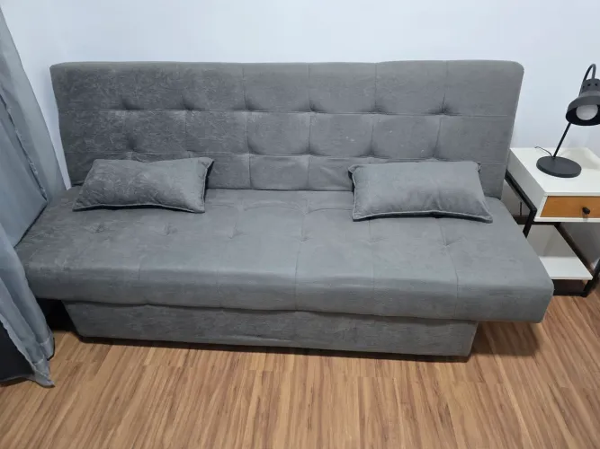 Sofá Cama Retrátil 3 Lugares