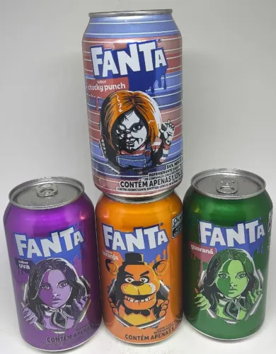 Lata Colecionável Fanta Edição Especial De Halloween 2025